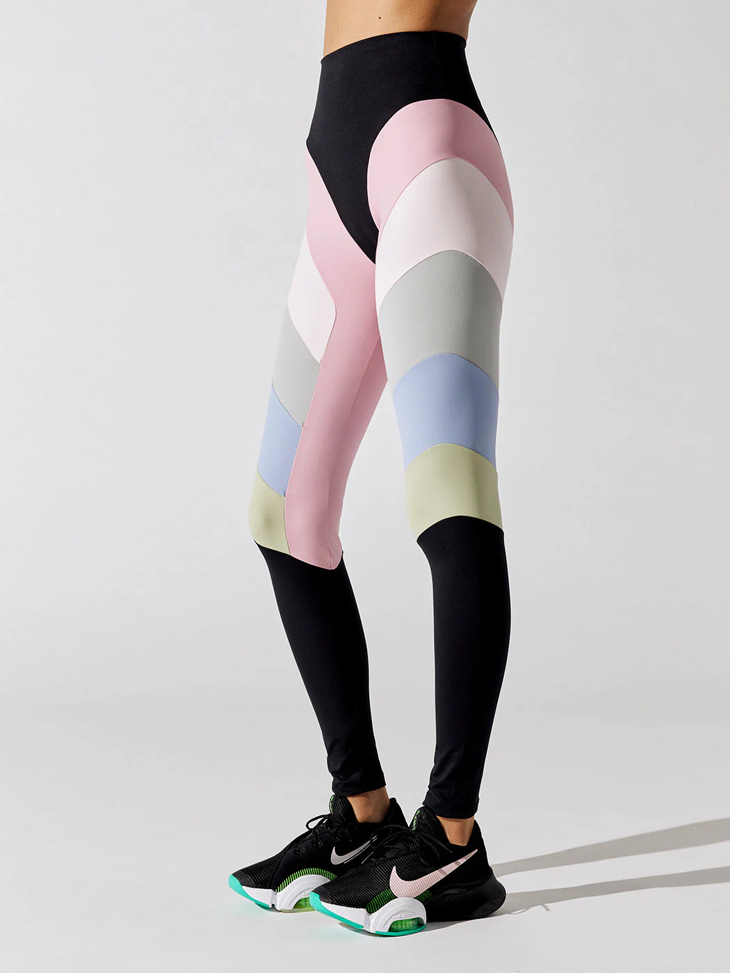 Rainbow Legging New - Black Pastel - Image 2