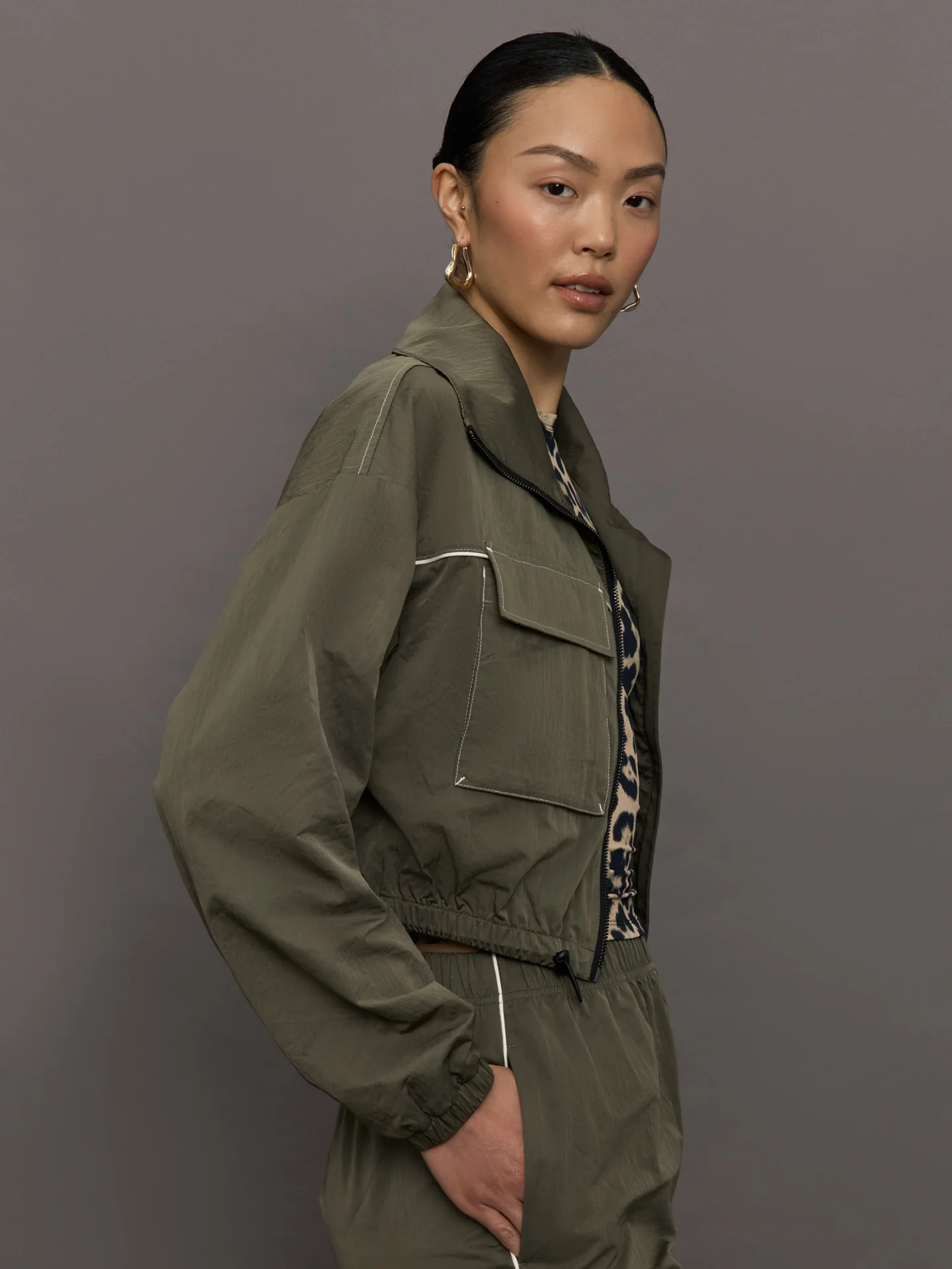 Recap Jacket - Tarmac Brown - Image 3