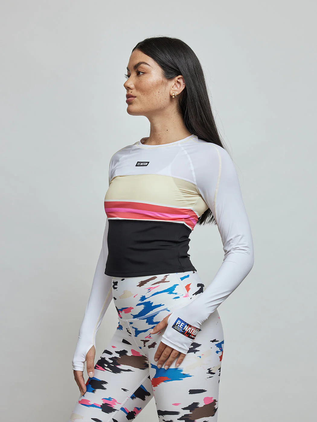 Reframe Long Sleeve Top - Optic White