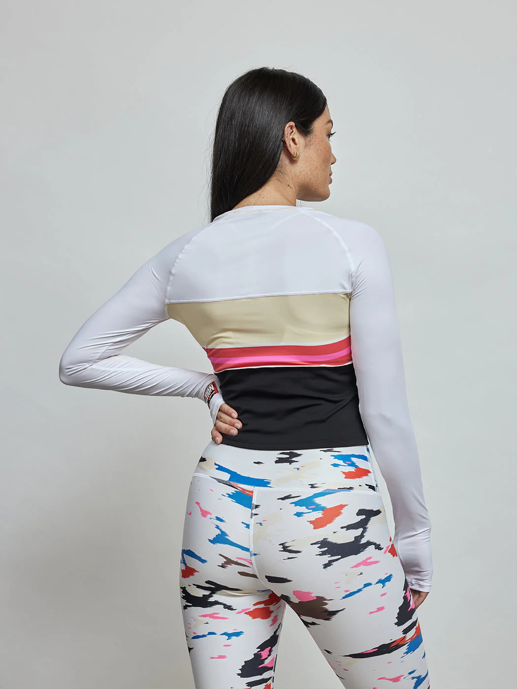 Reframe Long Sleeve Top - Optic White - Image 2