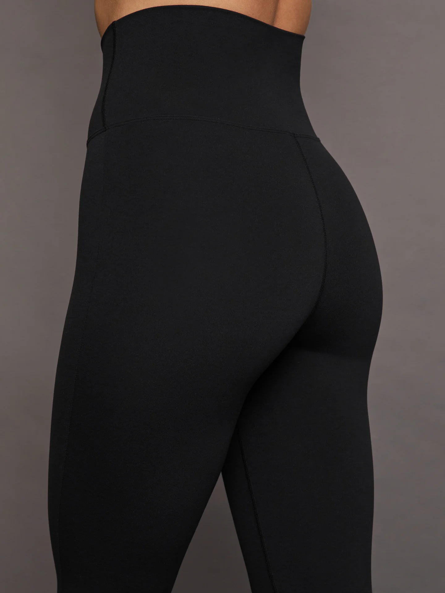Rhinestone Split Bootcut Legging - Black - Image 5