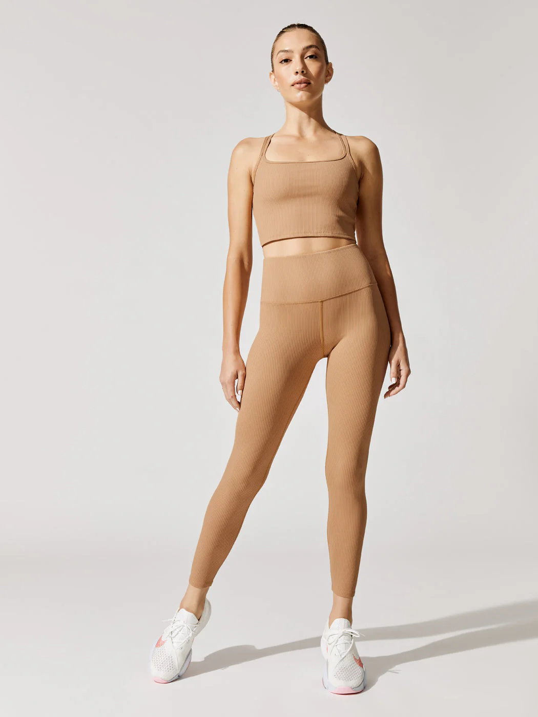 Ribbed Cami Bra - Roots