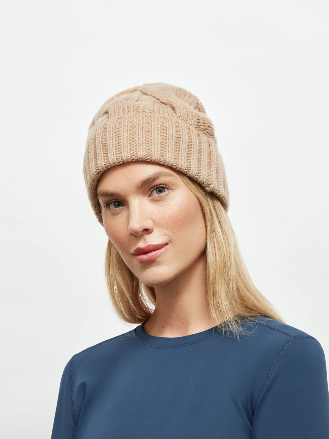 Roan Beanie - Camel