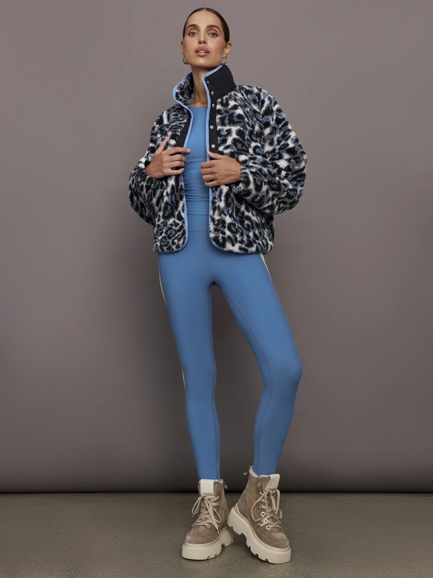 Rocky Ridge Pullover - Blue Cheetah - Image 6