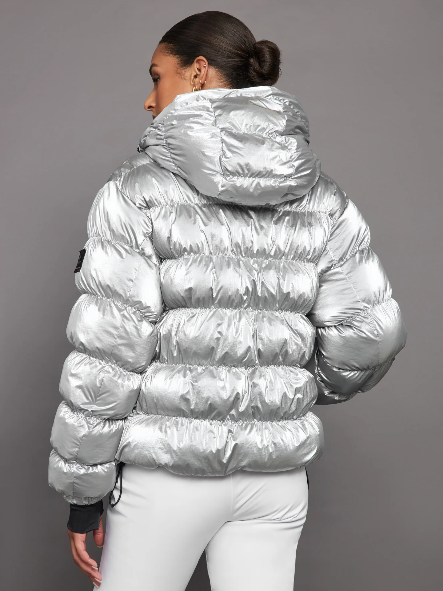 Rosetta Ski Jacket - Liquid Silver - Image 4