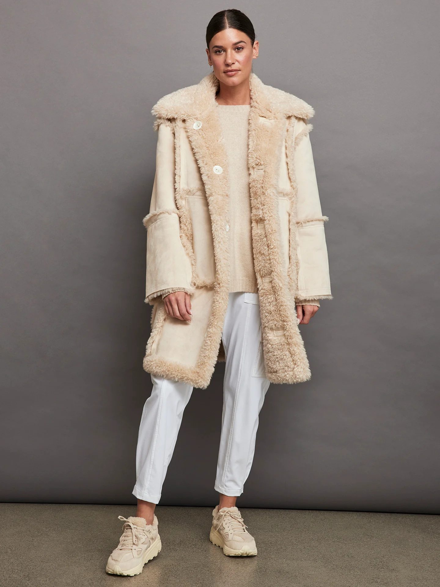 Samira Coat - Sand