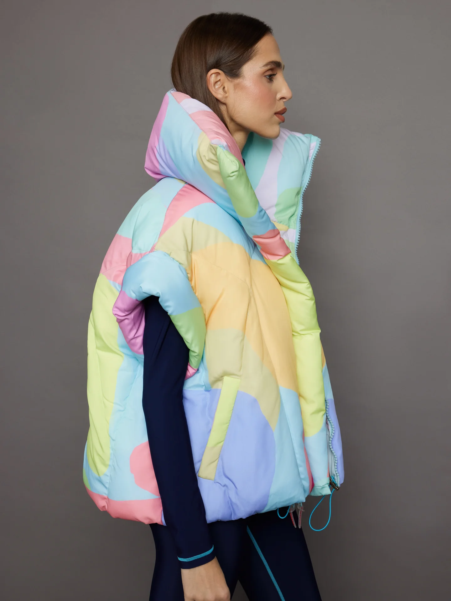 Sandy Reversible Puffer Jacket - Sandy - Image 5
