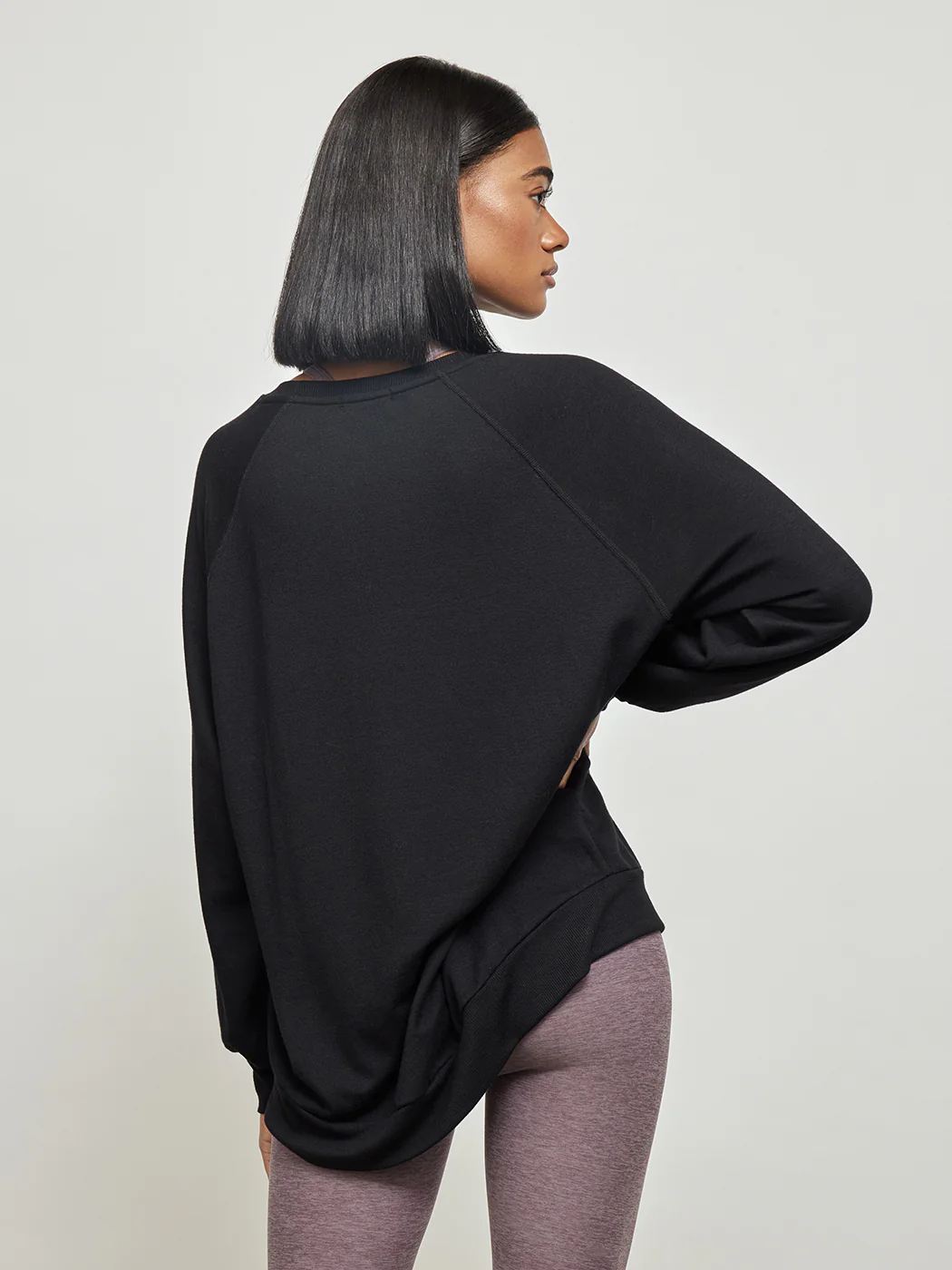 Saturday Oversized Pullover - Black - Image 2