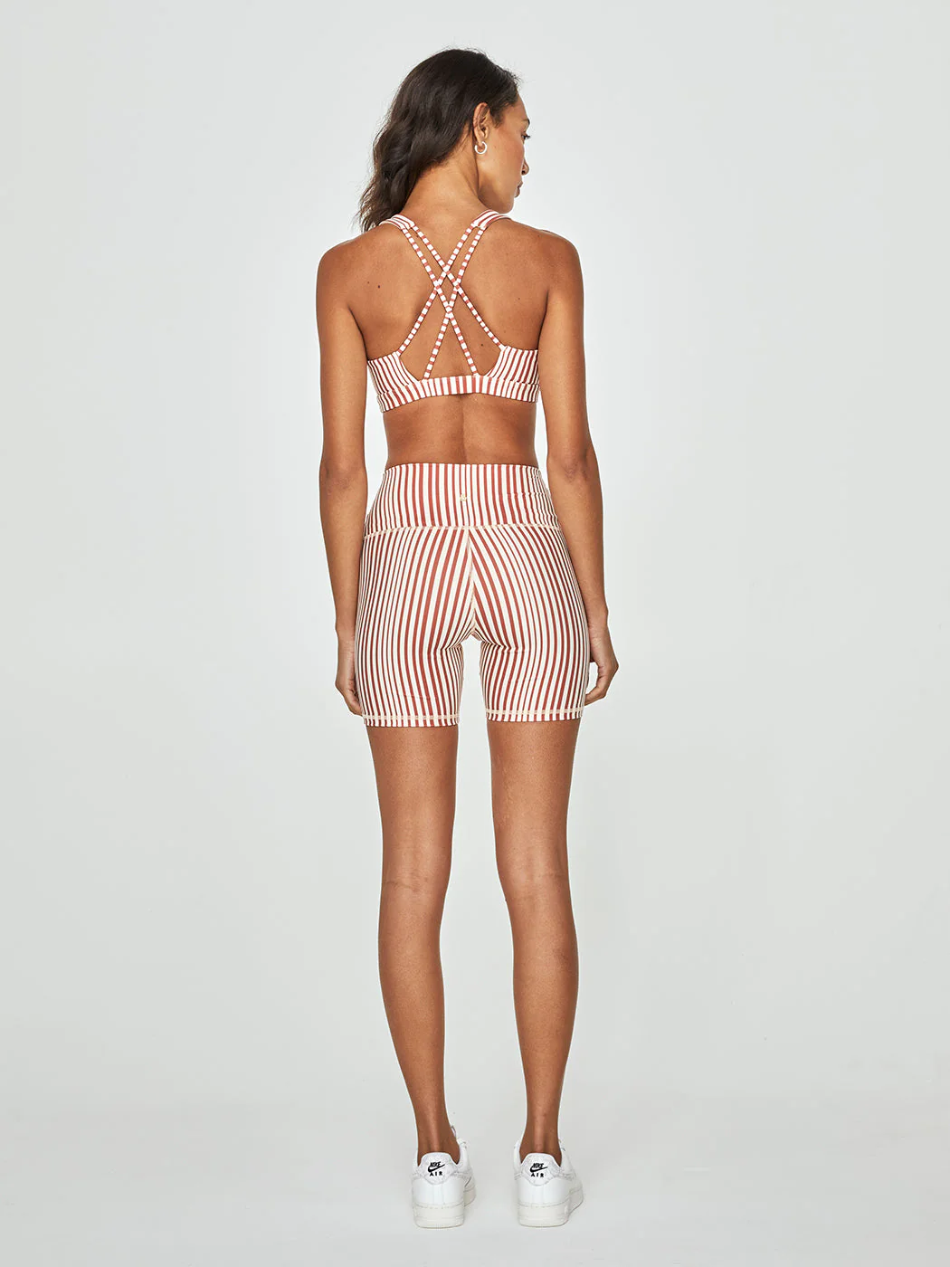Sg Intent Hw Biker Short - Amore Stripe Print - Image 9