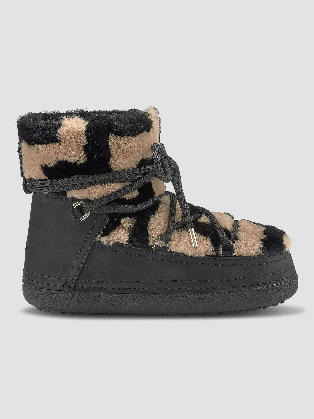 Shearling Zigzag - Brown