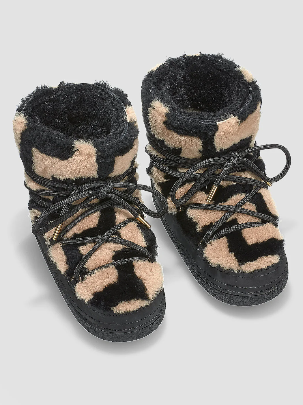 Shearling Zigzag - Brown - Image 2