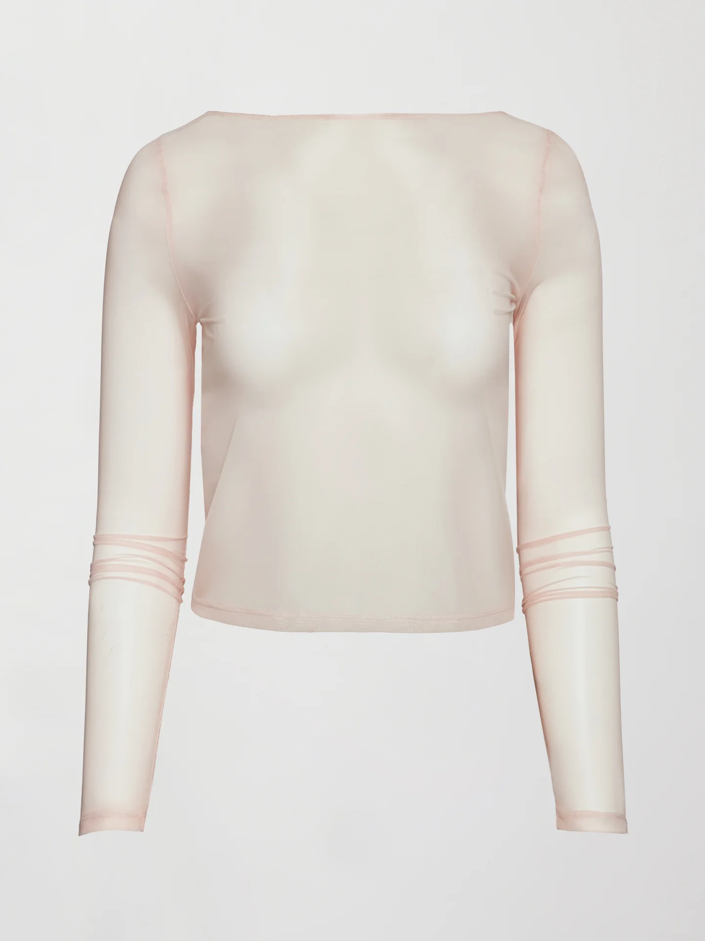 Sheer Overlay Top - Rose Cloud - Image 4