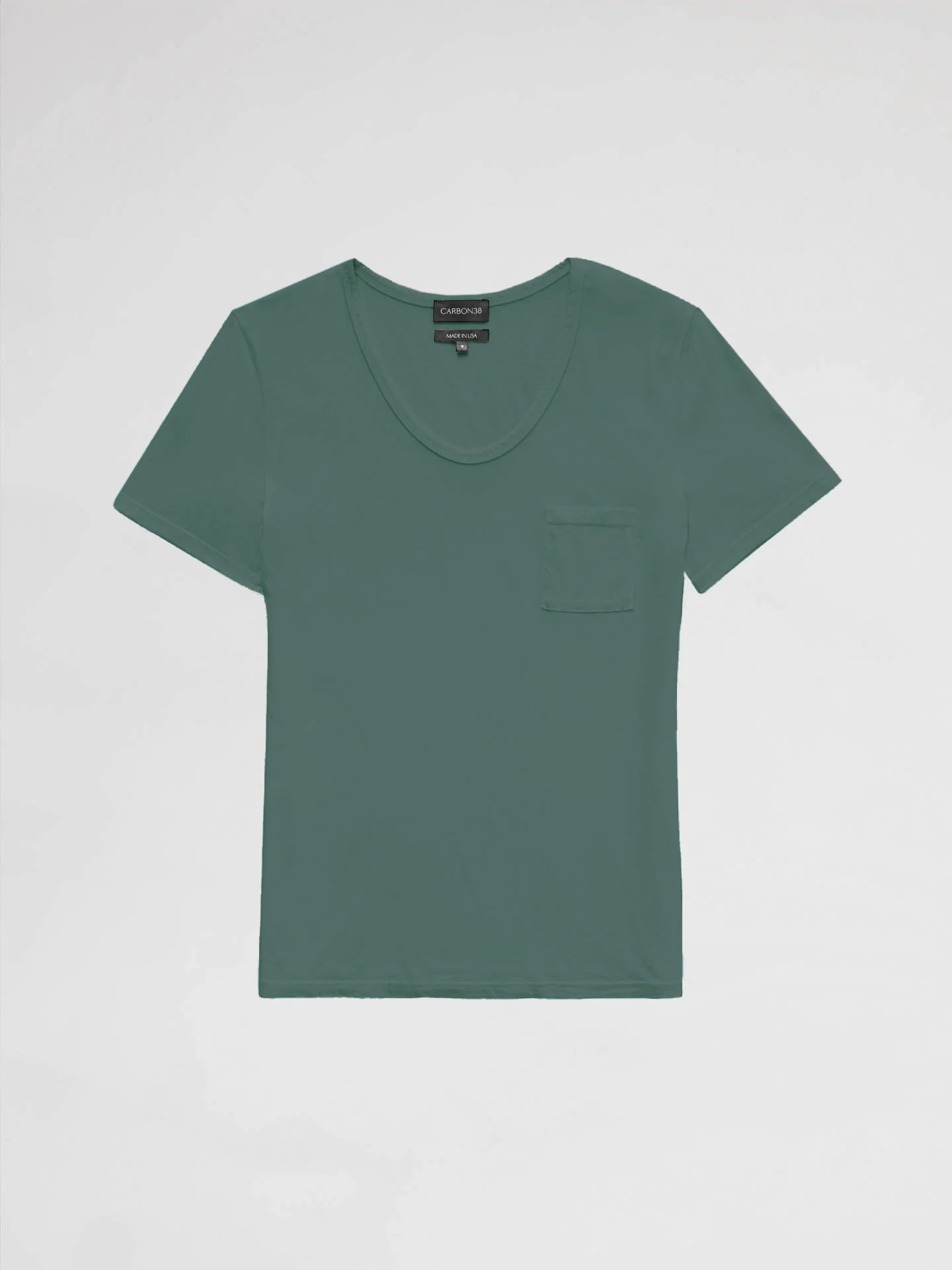 Short Sleeve Pocket Tee - Silverpine - Image 4