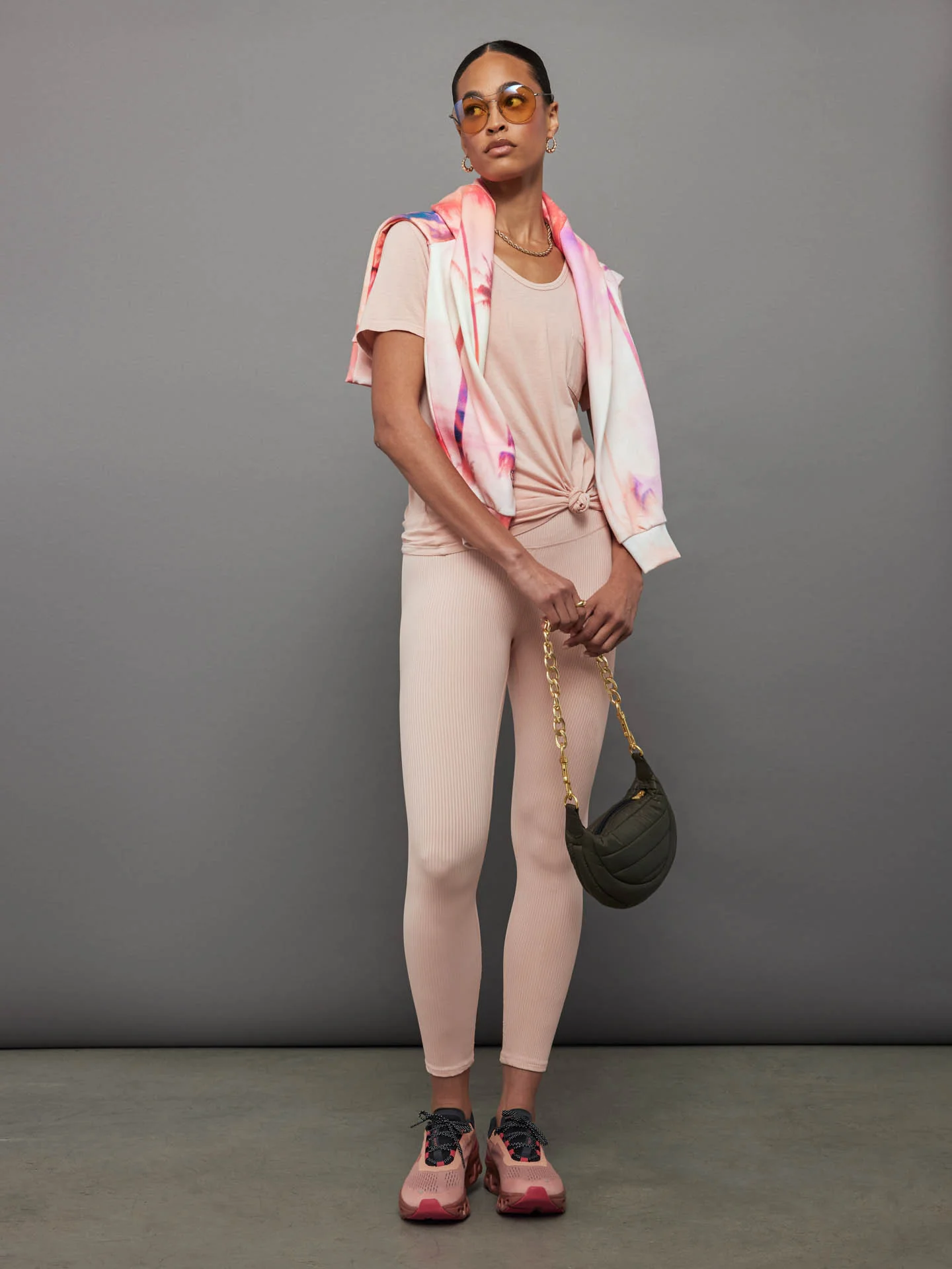 Short Sleeve Pocket Tee - Rose Cloud - Image 4