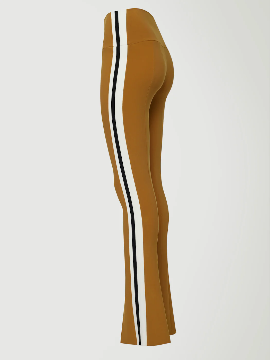 Side Stripe Spat Legging - Mocha/Offset Stripe - Image 2