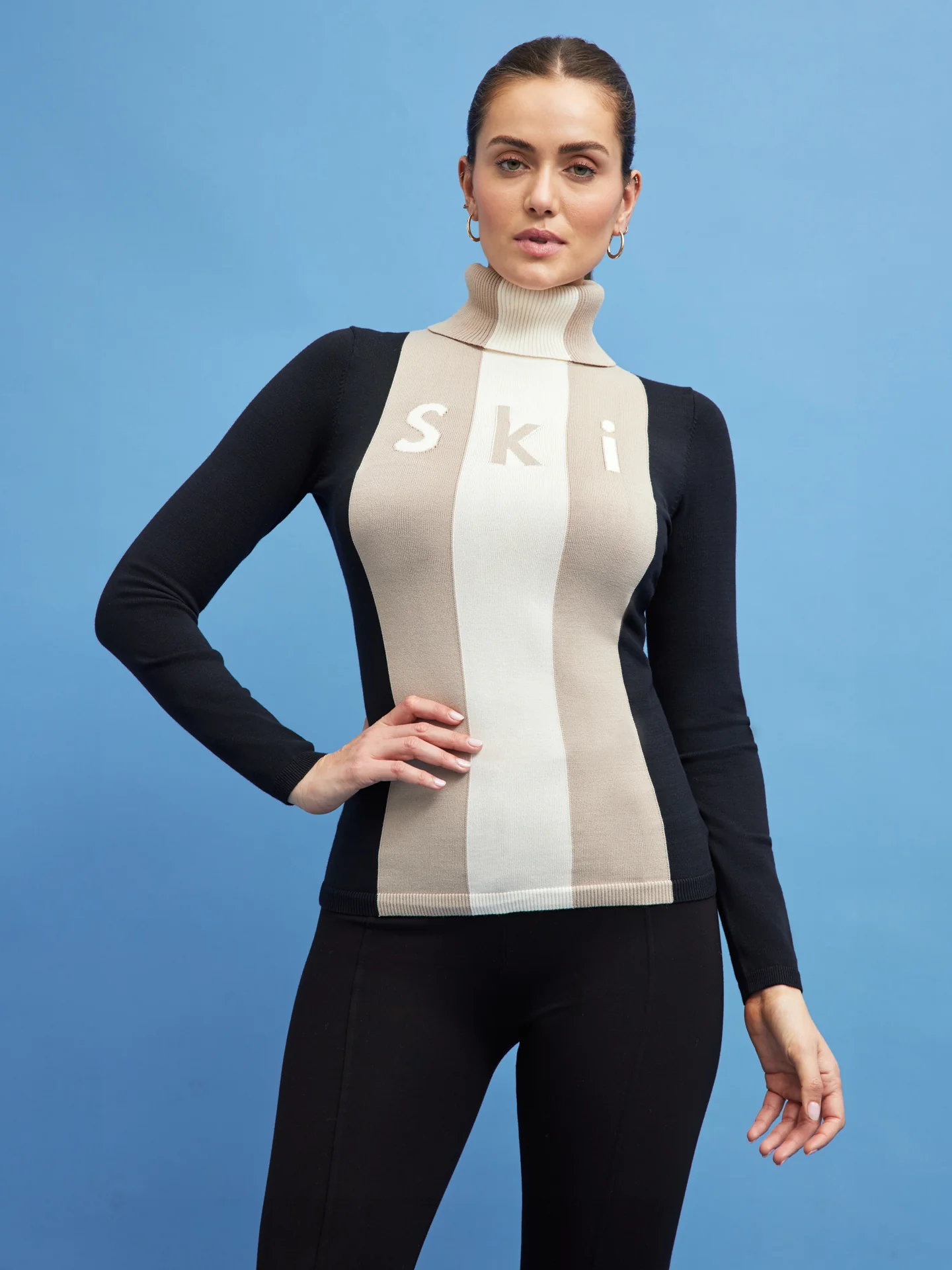 Ski 1970 Sweater - TAN - Image 3