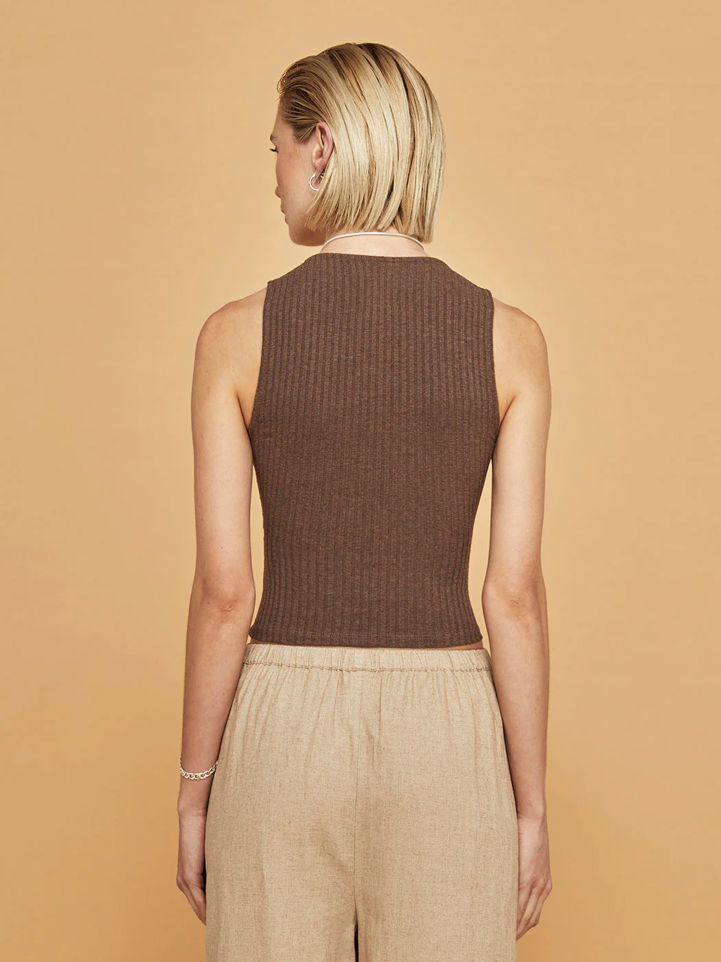 Sleeveless Wrap Top - Bruno - Image 3