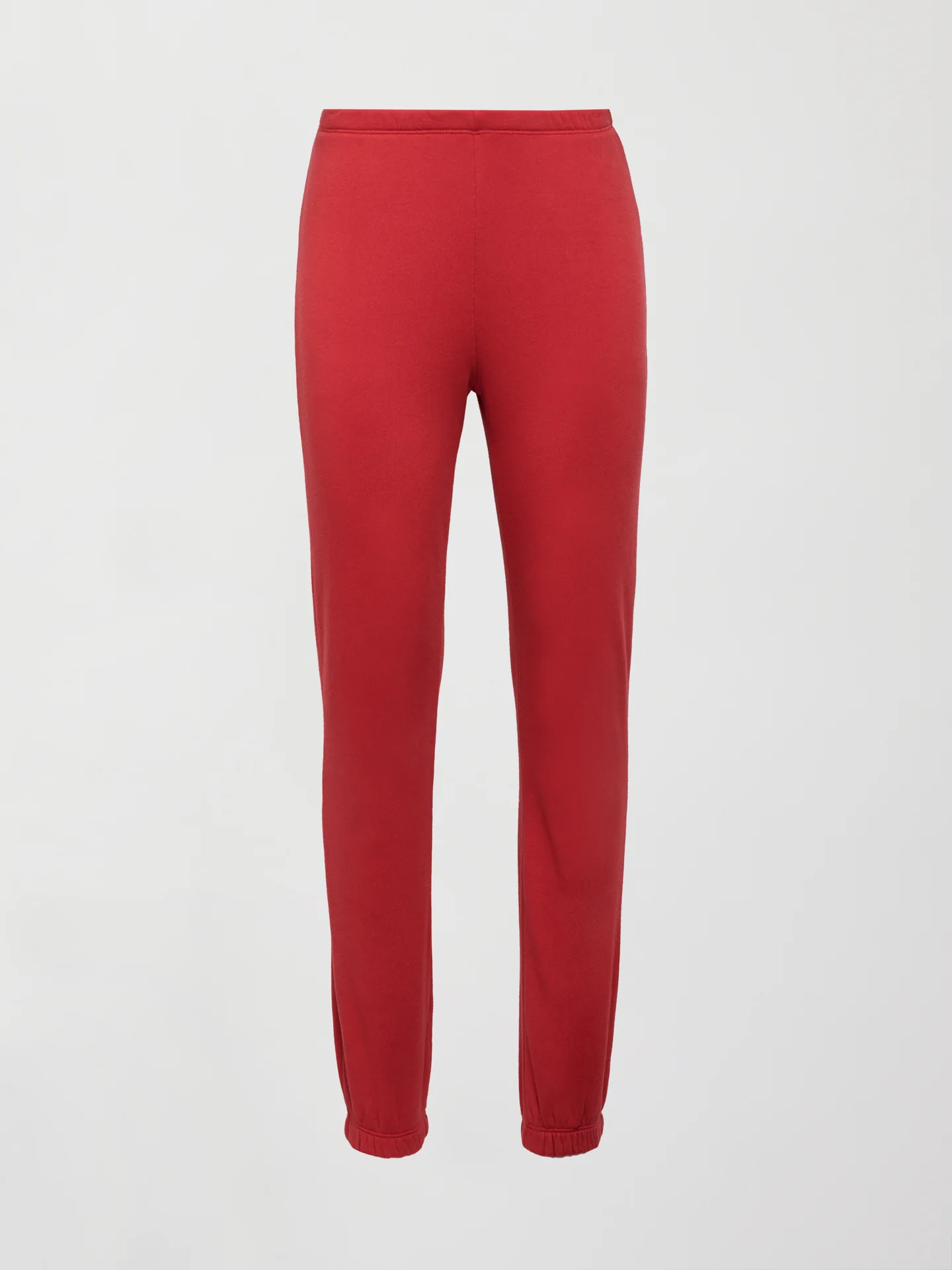Slim Leg Sweatpant - Haute Red - Image 6