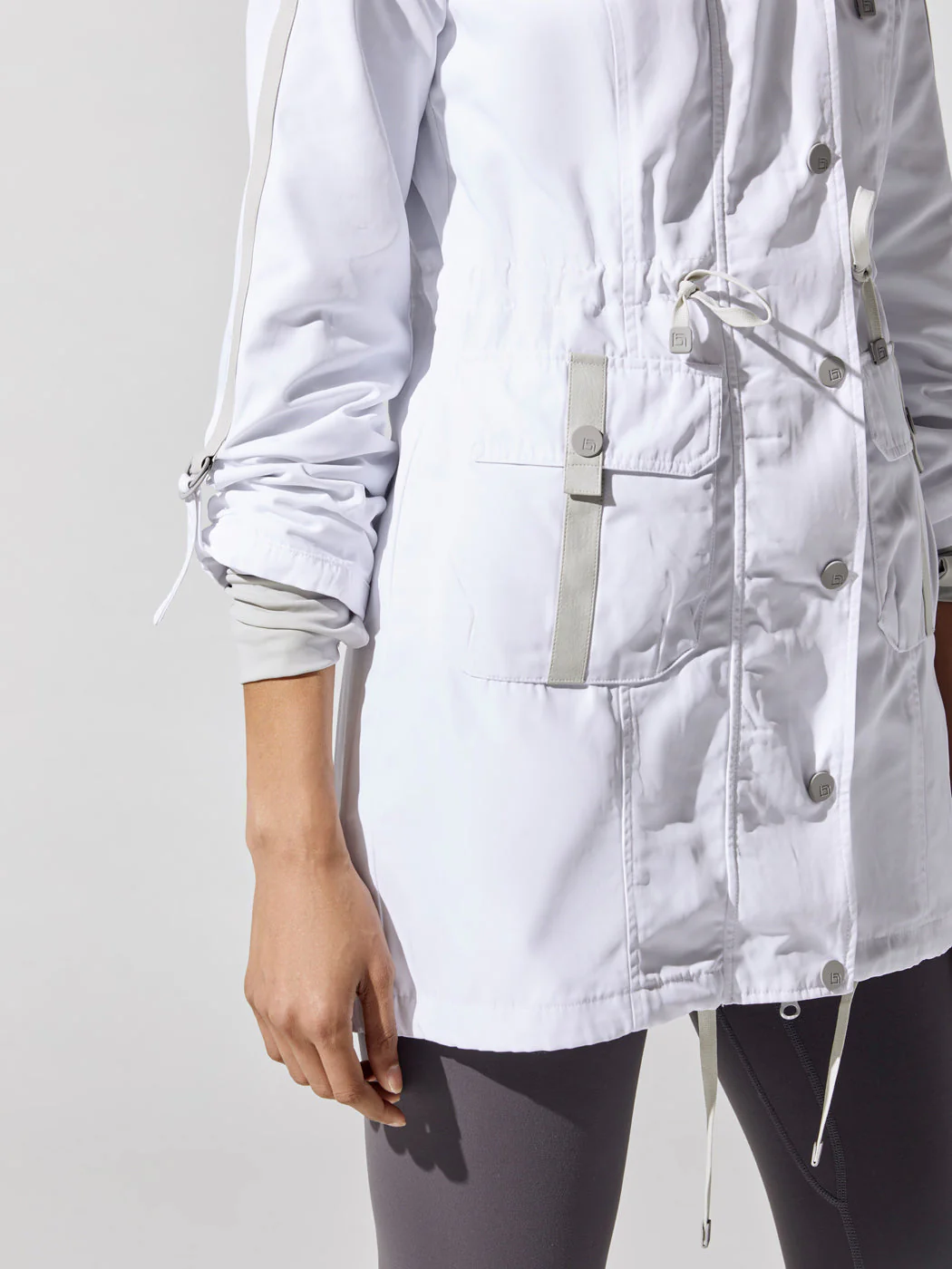 Solid Anorak - White - Image 14
