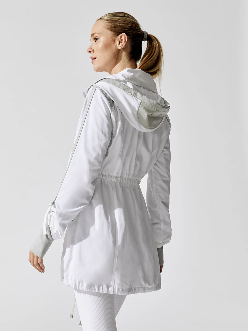 Solid Anorak - White - Image 8