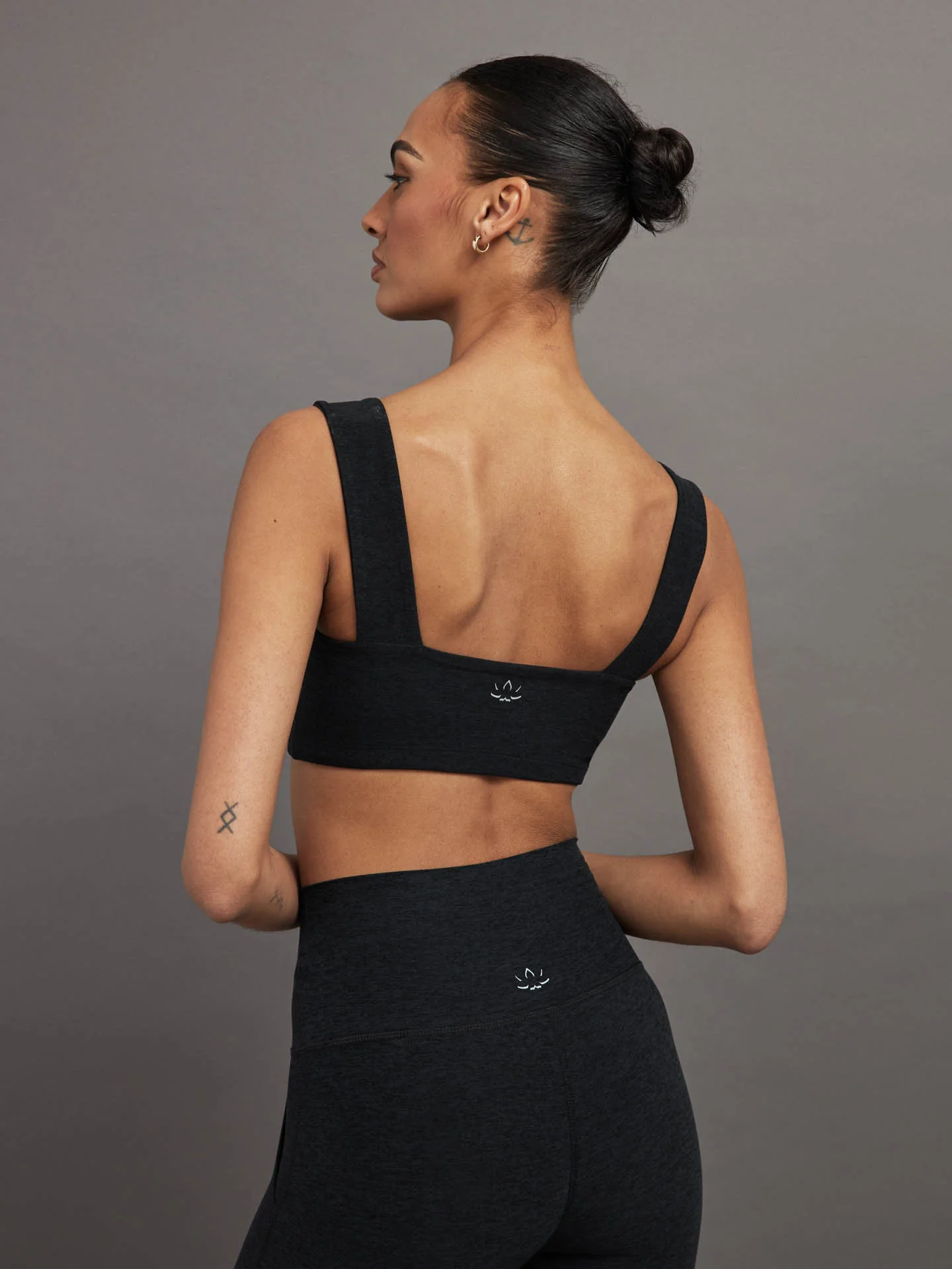 Spacedye Squared Bra - DARKEST NIGHT - Image 2