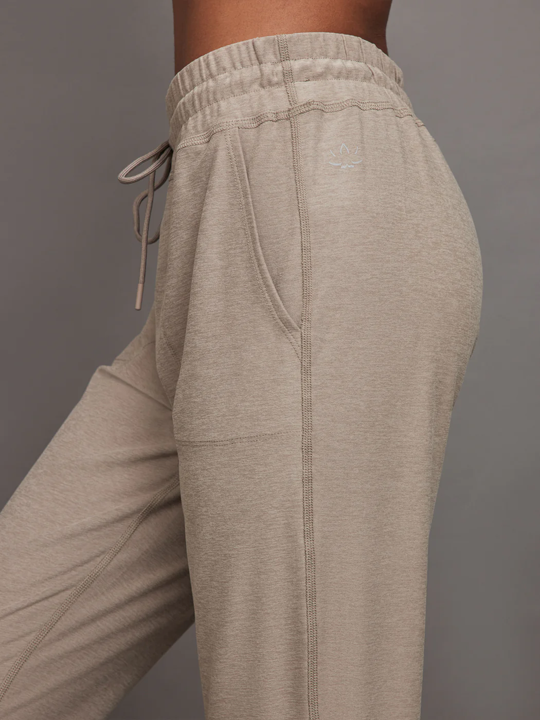 Spacedye Commuter Midi Jogger - Birch Heather - Image 4