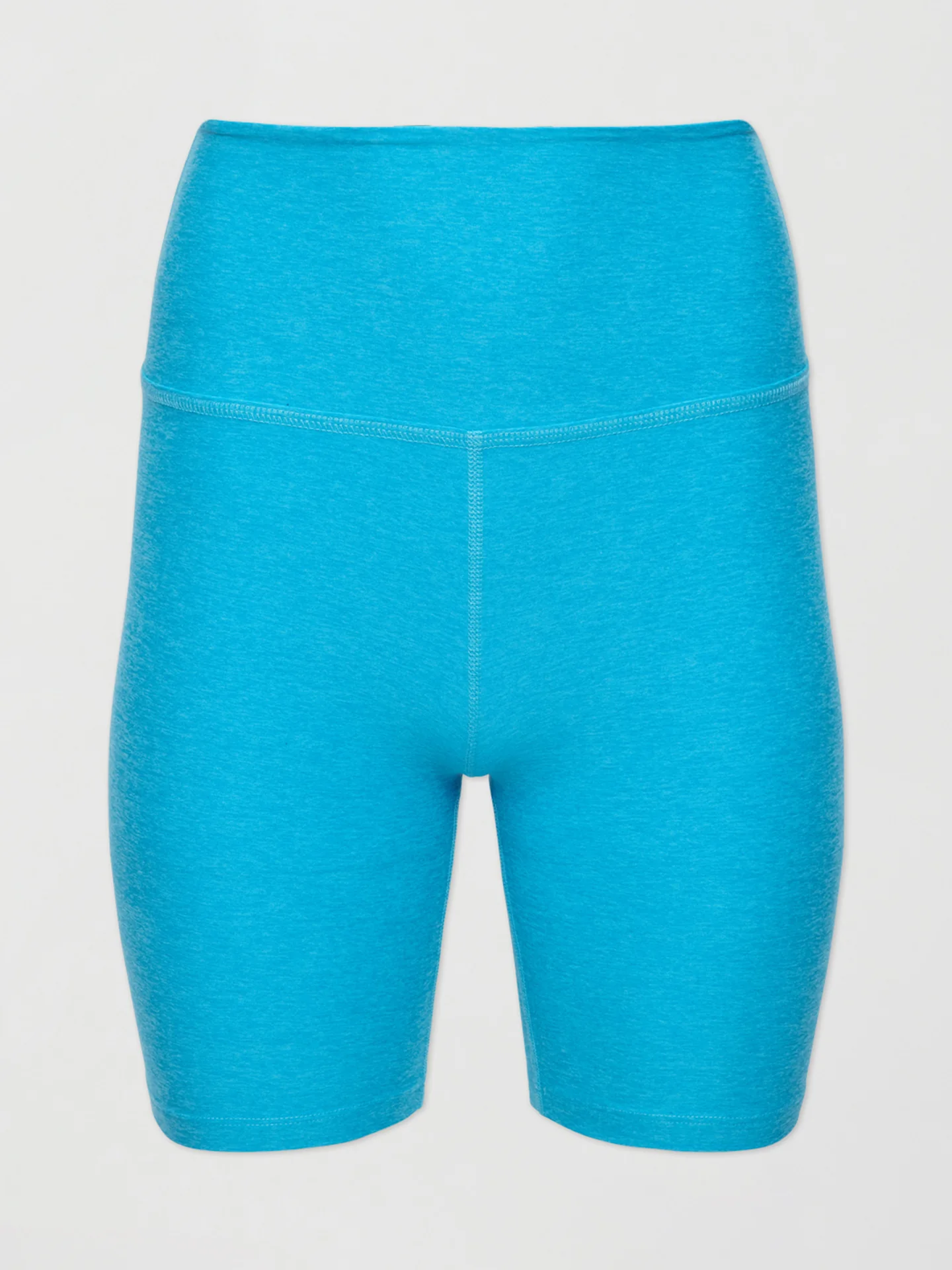 Spacedye High Waisted Biker Short - BLUE GLOW HEATHER - Image 5