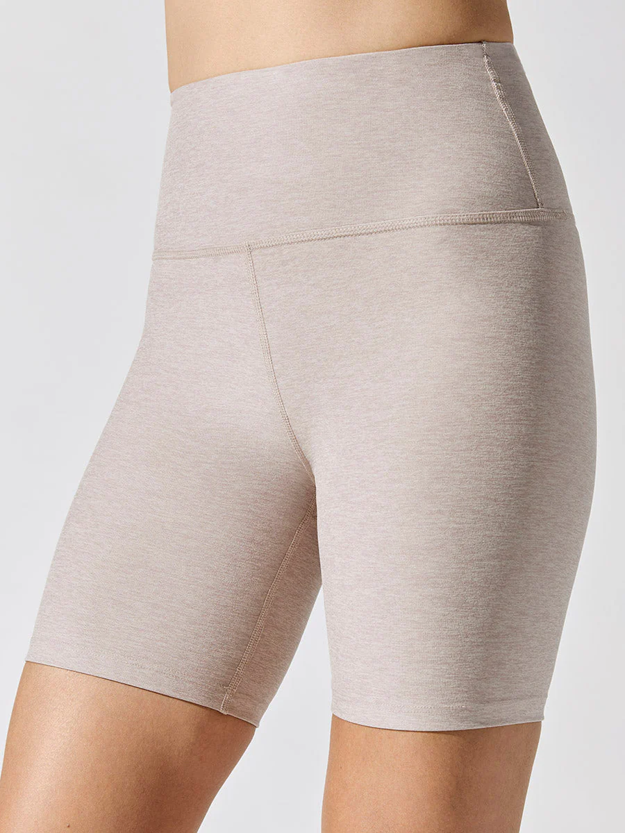 Spacedye High Waisted Biker Short - Chai - Image 4