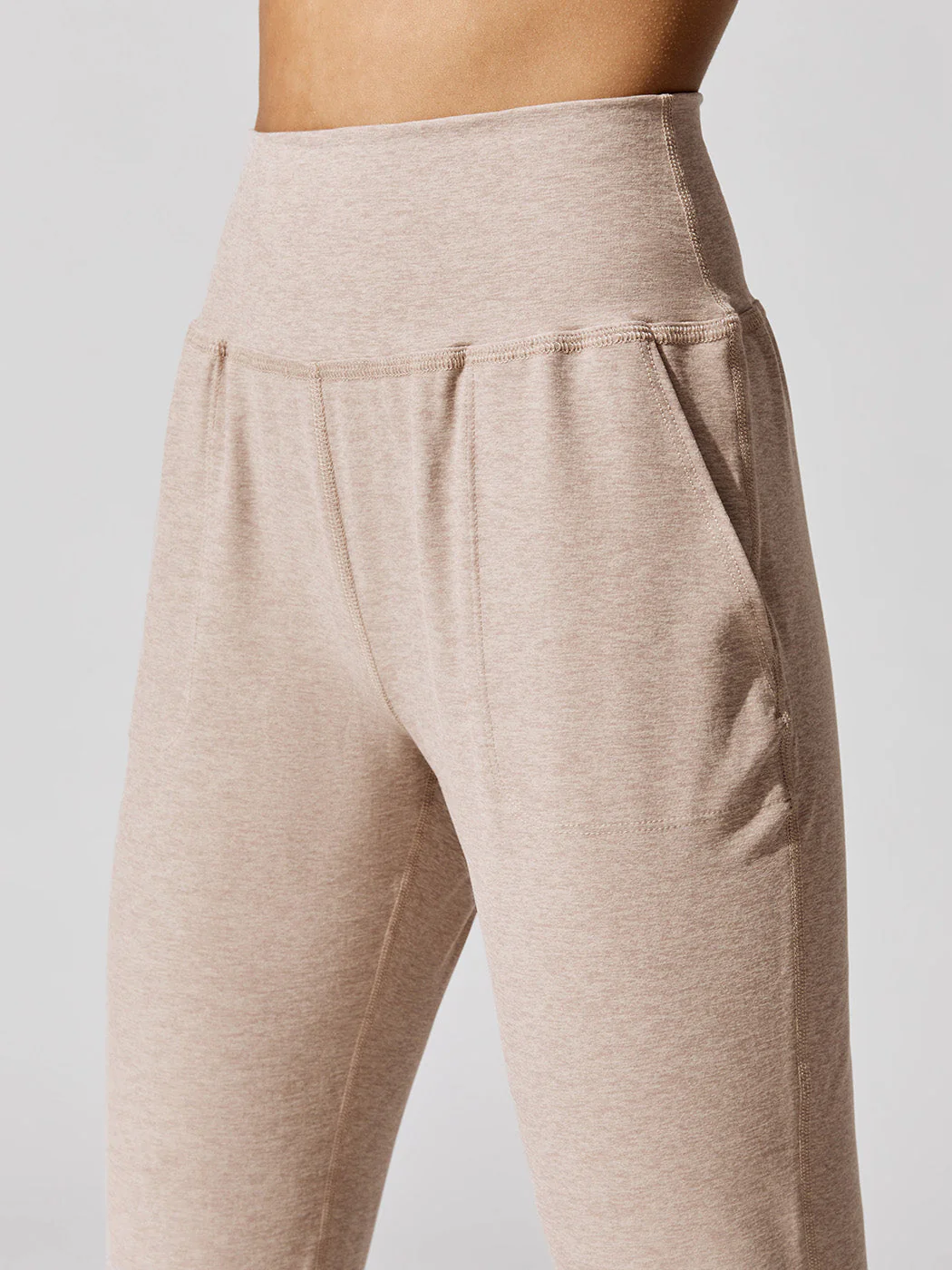 Spacedye Midi Jogger - Chai - Image 5