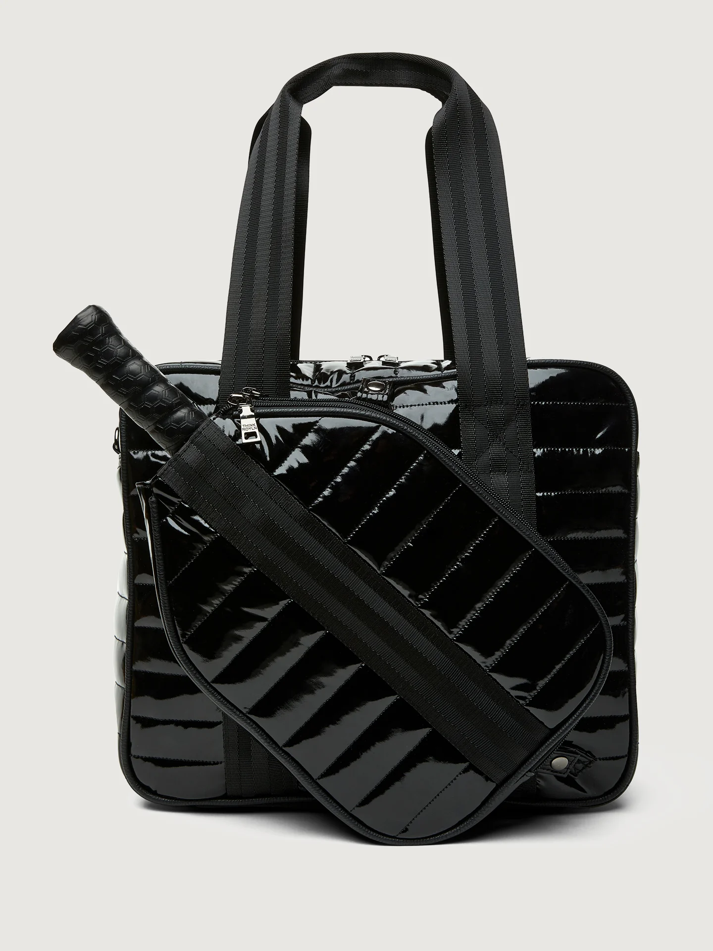Sporty Spice Pickleball Bag - Black Patent - Image 6