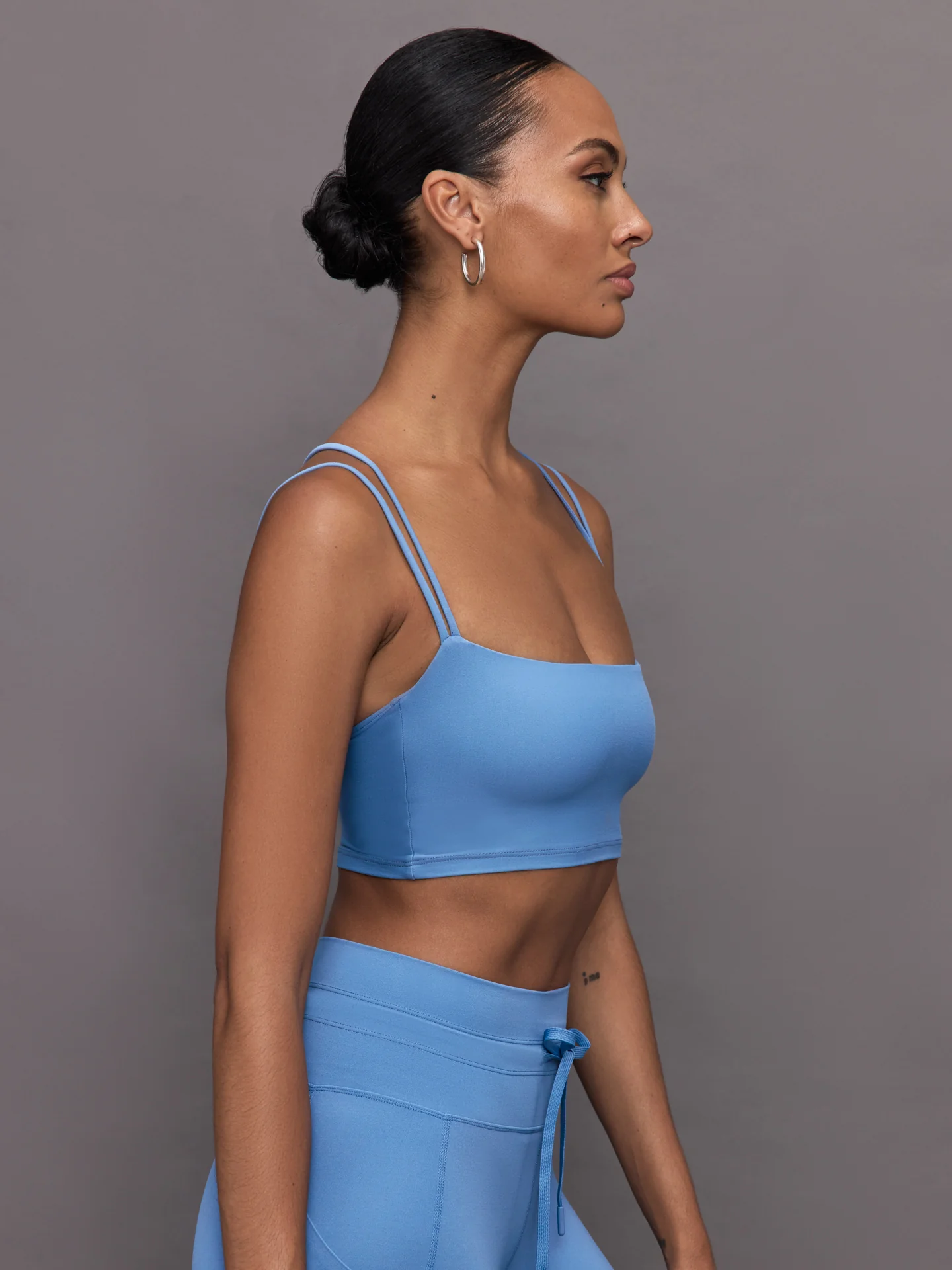 Strappy Bra in Melt - Coronet Blue - Image 4