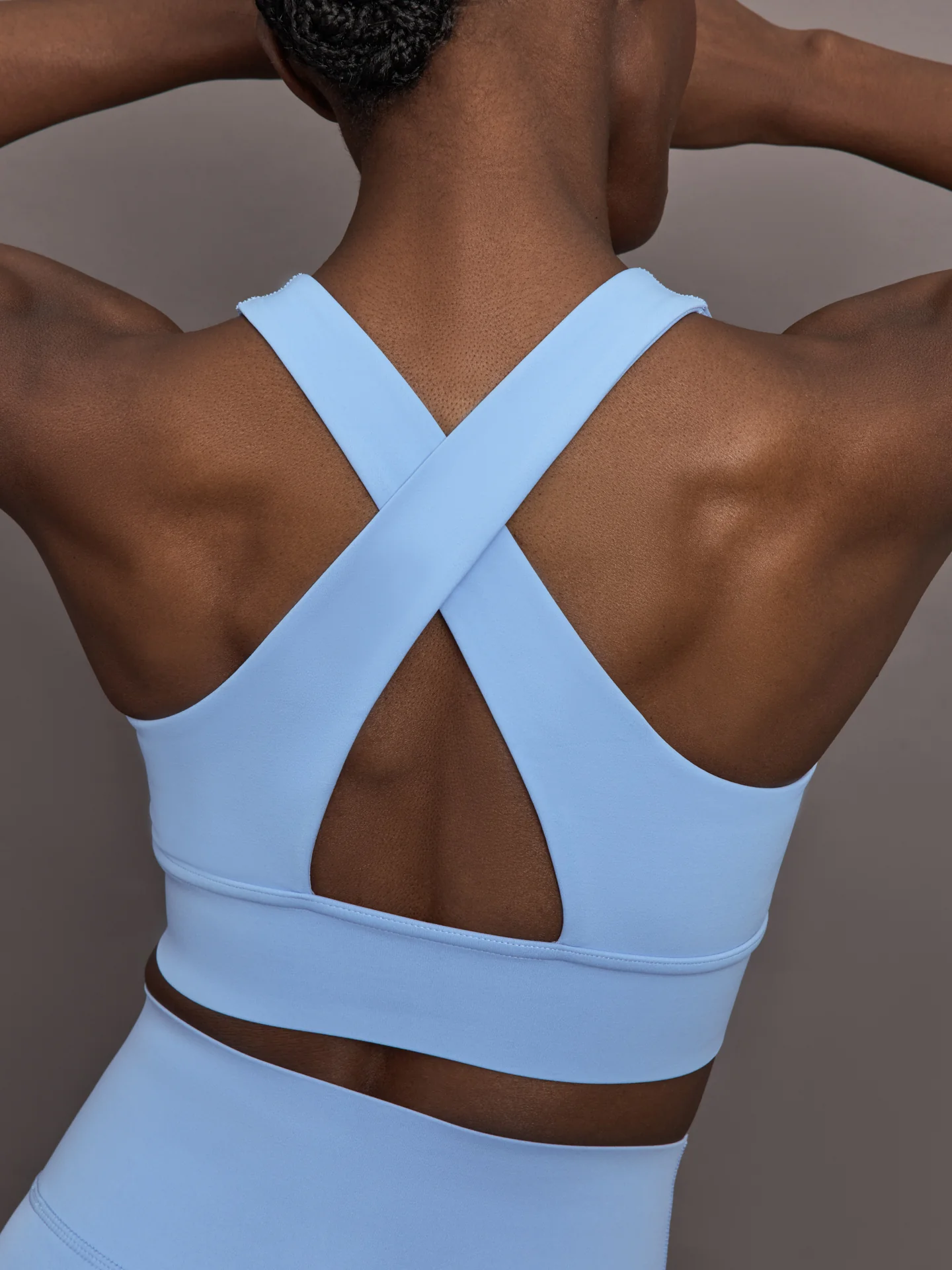 Support Bra in Diamond Compression - Serenity - Image 5