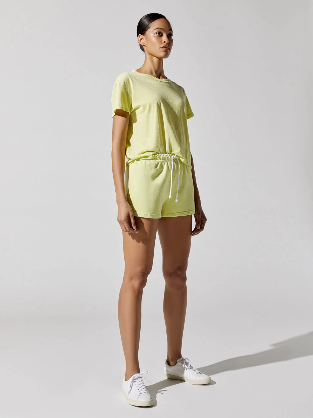 Layla Sweat Short - Honeydew