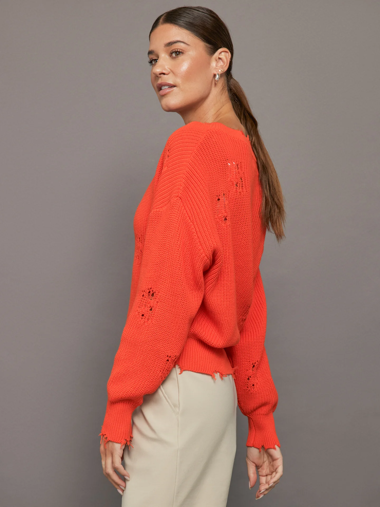 SYD SWEATER - BLOOD ORANGE - Image 4