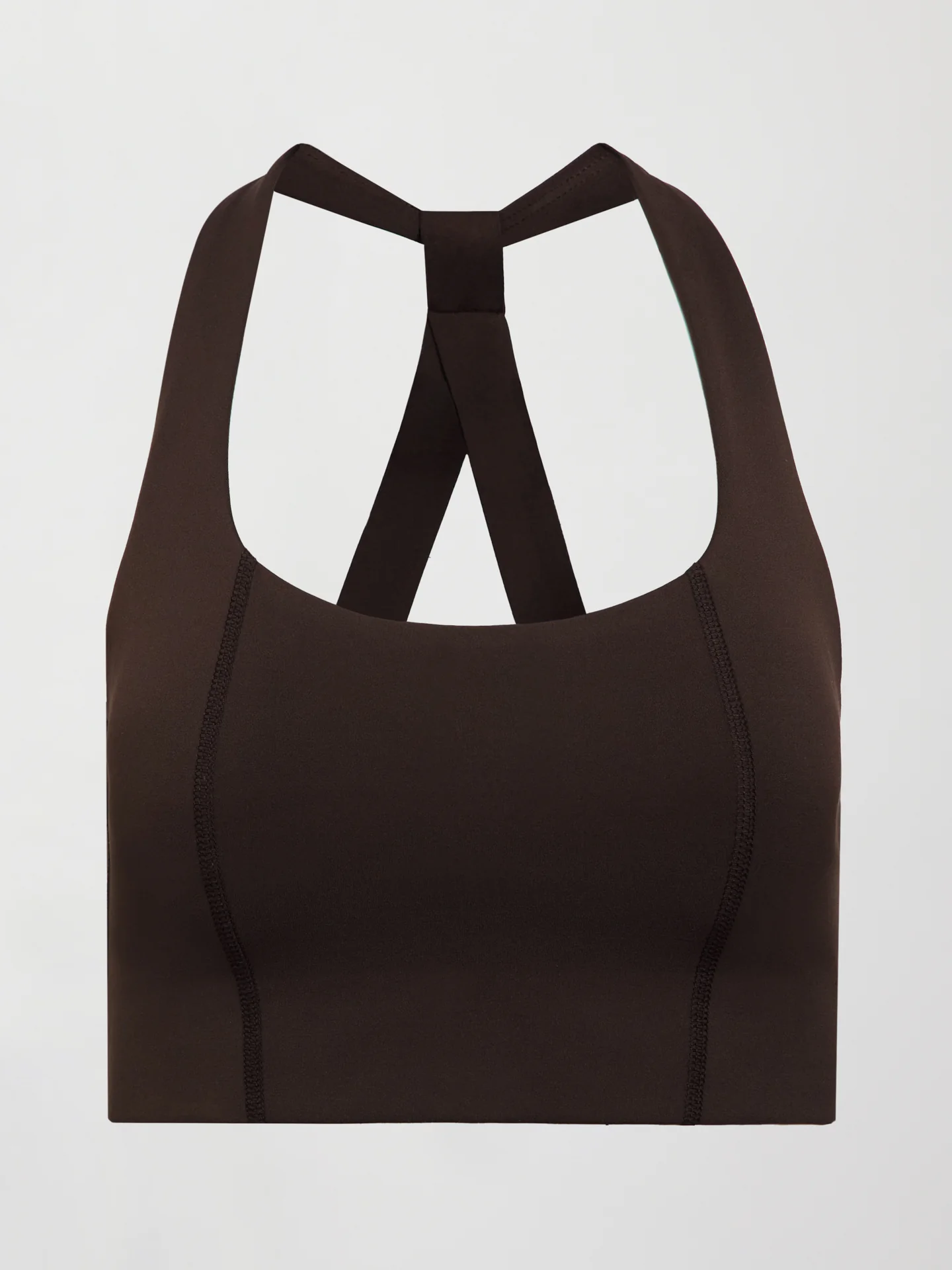 T Back Bra in Diamond Compression - Java - Image 7