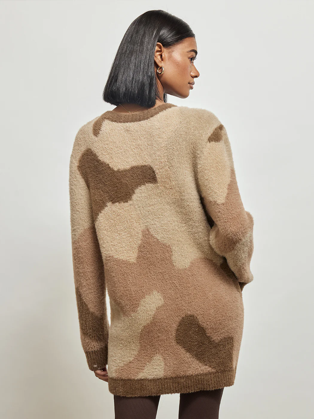 Talon Cardigan - BEIGE CAMO - Image 2