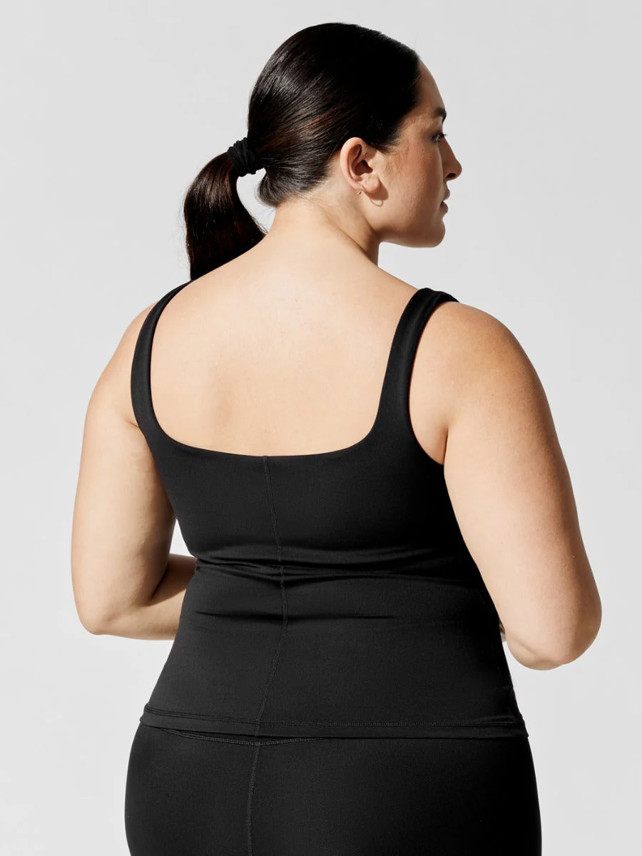 Tank In Diamond Compression - Black - Image 5