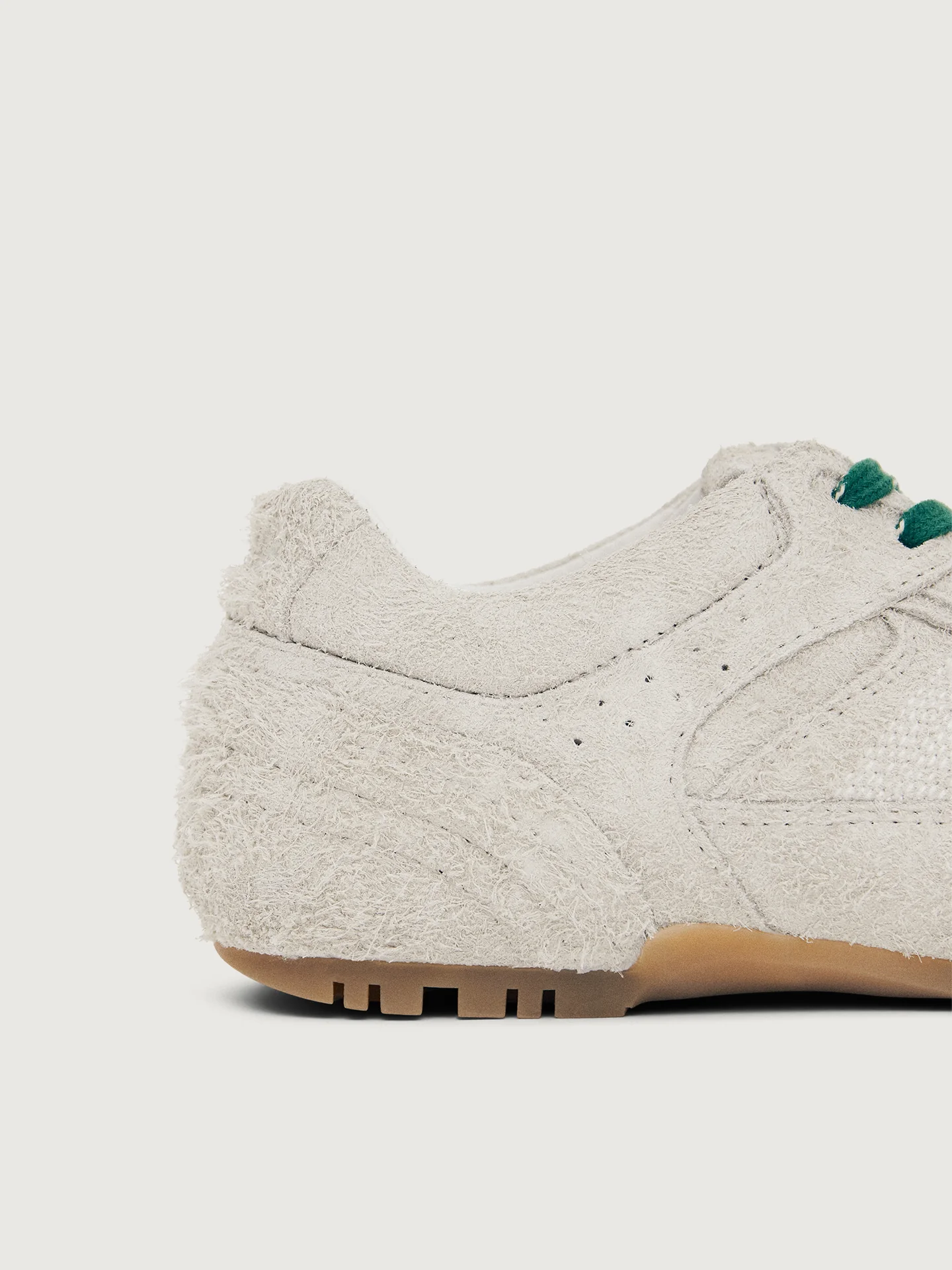 Tb.56 Fuzzy Sneaker - Light Grey - Image 4