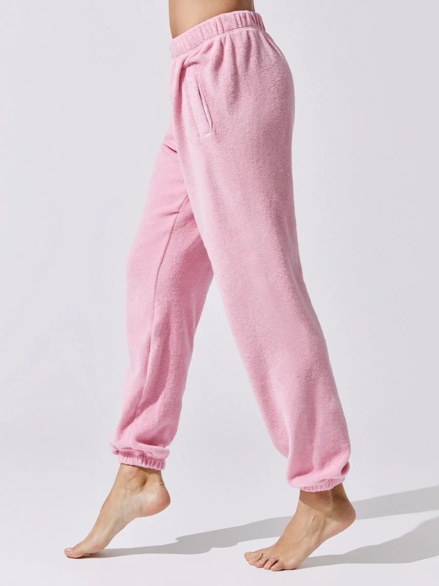 Terry Henley Sweatpant - Flamingo - Image 2