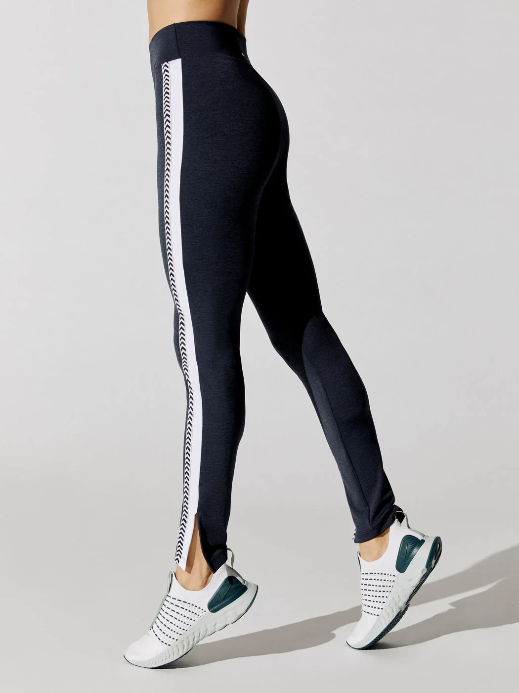 Tessa Split Pant - Navy - Image 2