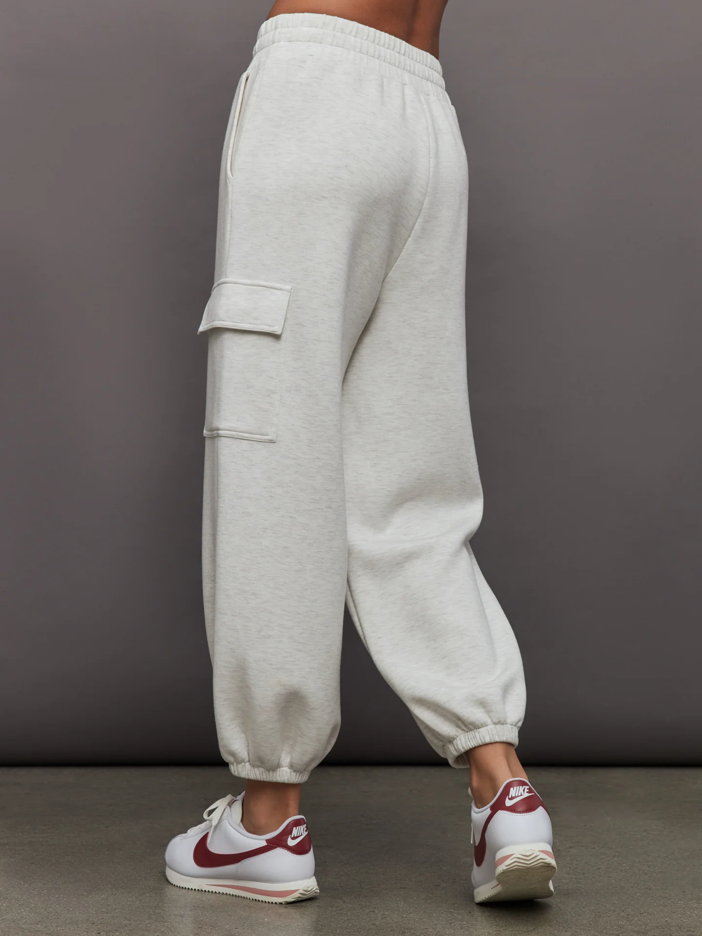 The Cargo Pant 25” - Ivory Marl - Image 4