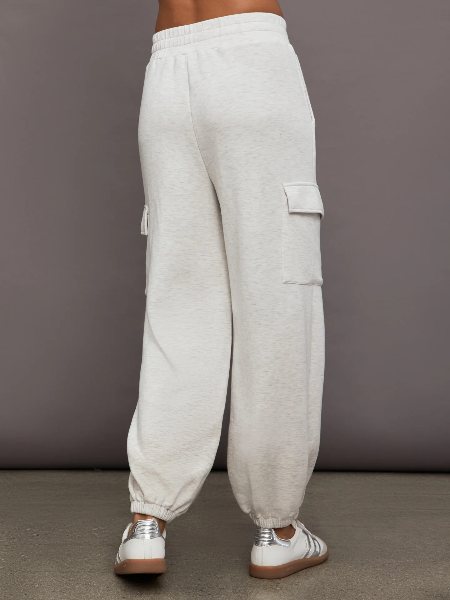 The Cargo Pant 27.5" - Ivory Marl - Image 3