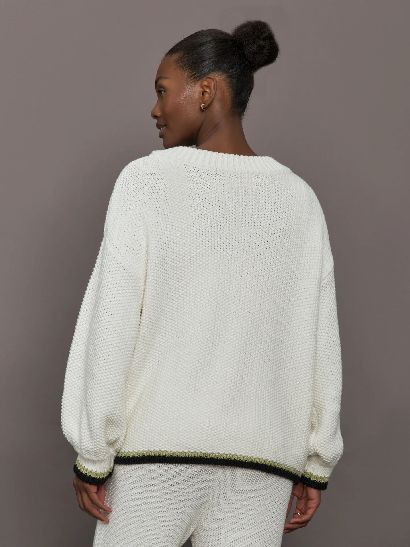 The Charli Knit Cardigan - Sea Salt - Image 4
