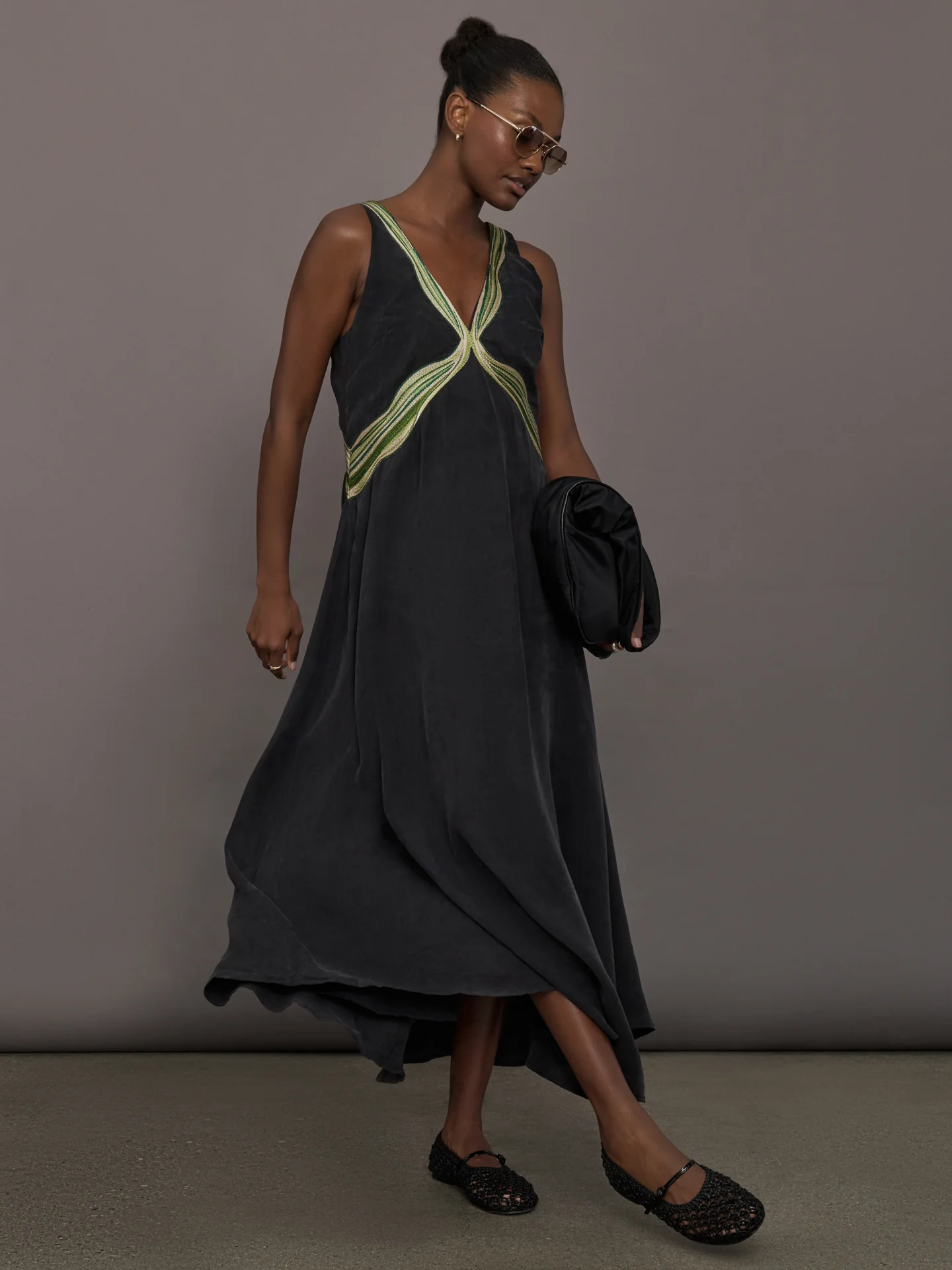 The Rhapsody Dress - Onyx - Image 3