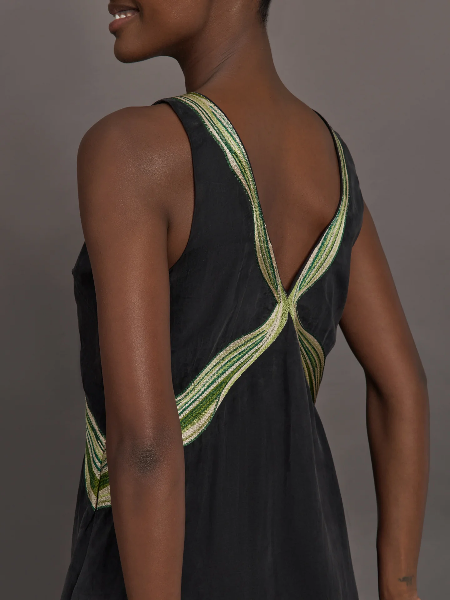 The Rhapsody Dress - Onyx - Image 6