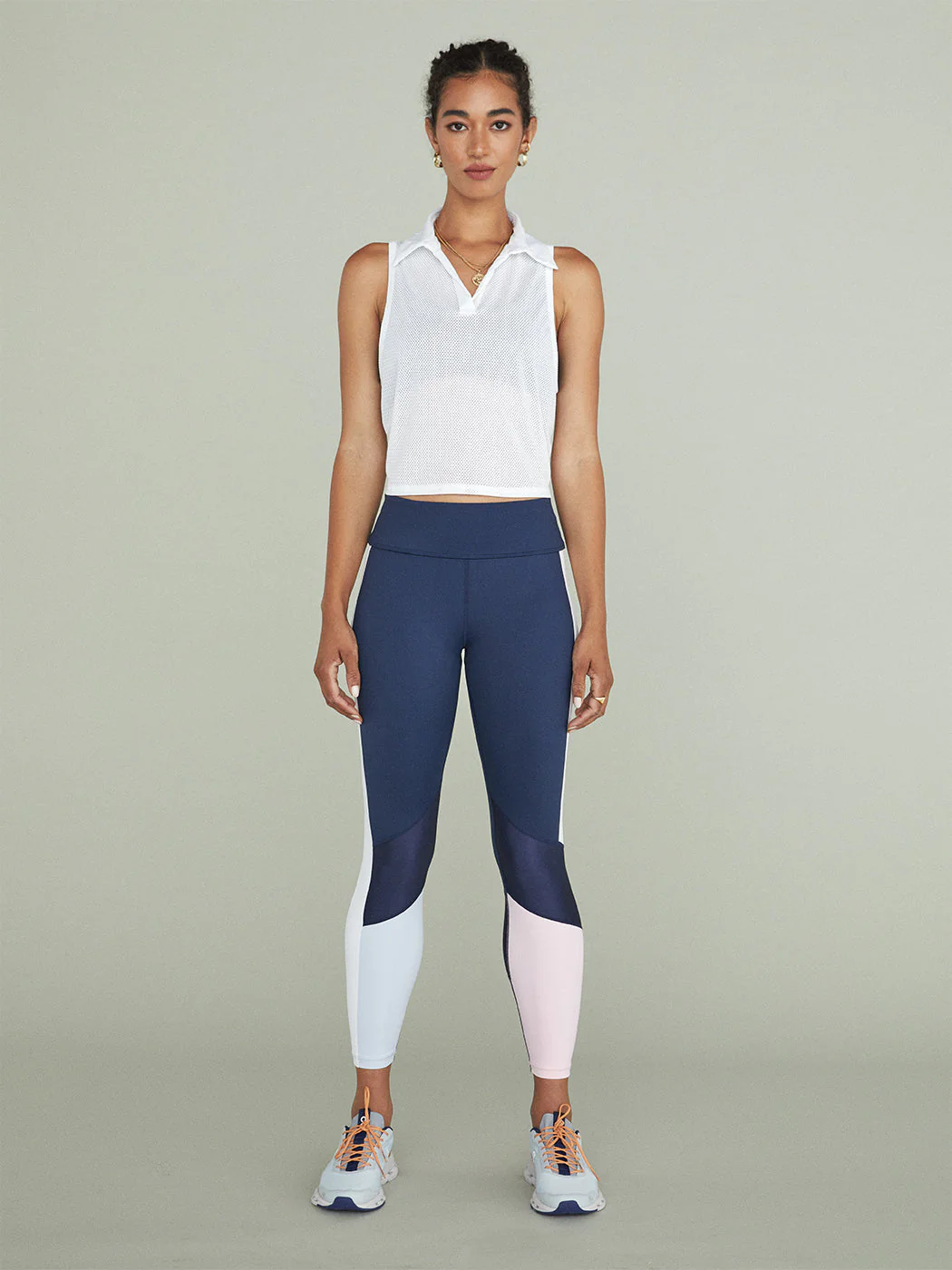Tie Back Polo - White - Image 6