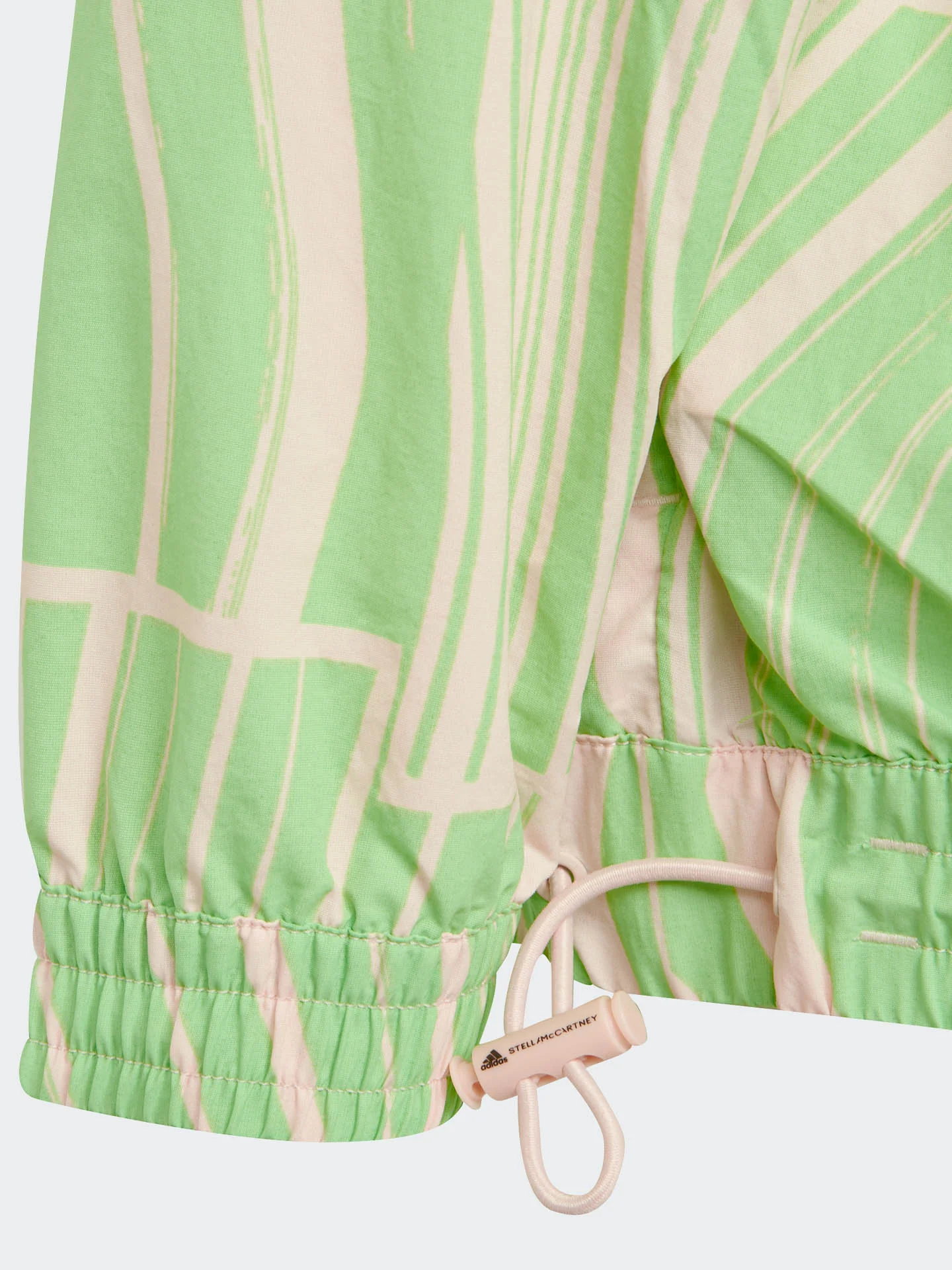 TrueCasuals Woven Tracktop Printed - BLUSH PINK/SEMI FLASH GREEN - Image 6