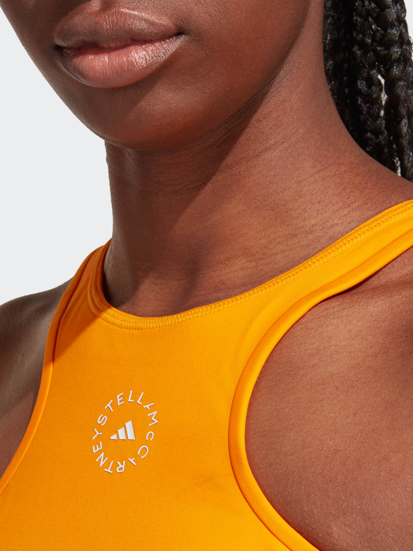 TruePace Running Crop HEAT.RDY - CREW ORANGE - Image 2