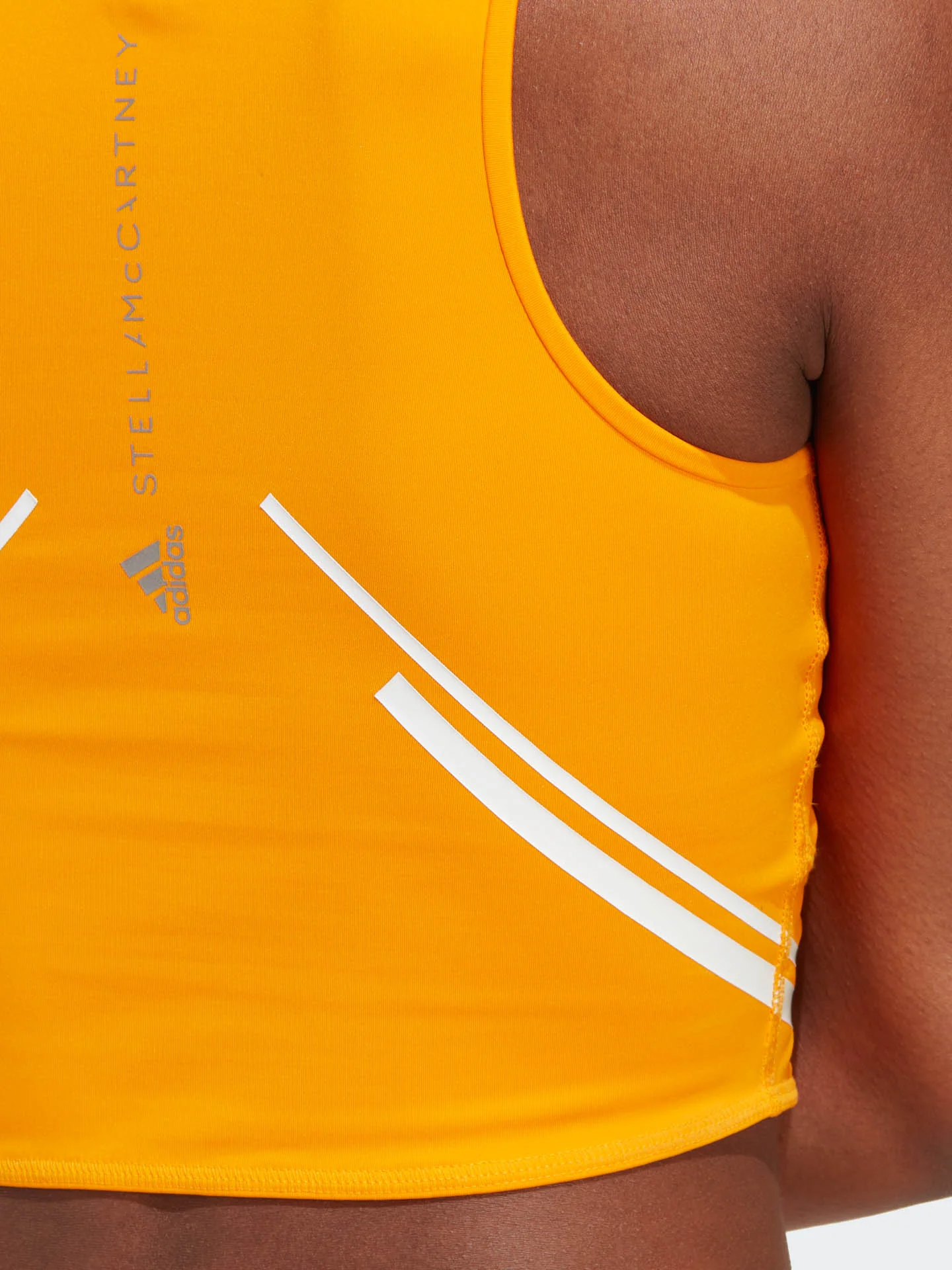 TruePace Running Crop HEAT.RDY - CREW ORANGE - Image 3