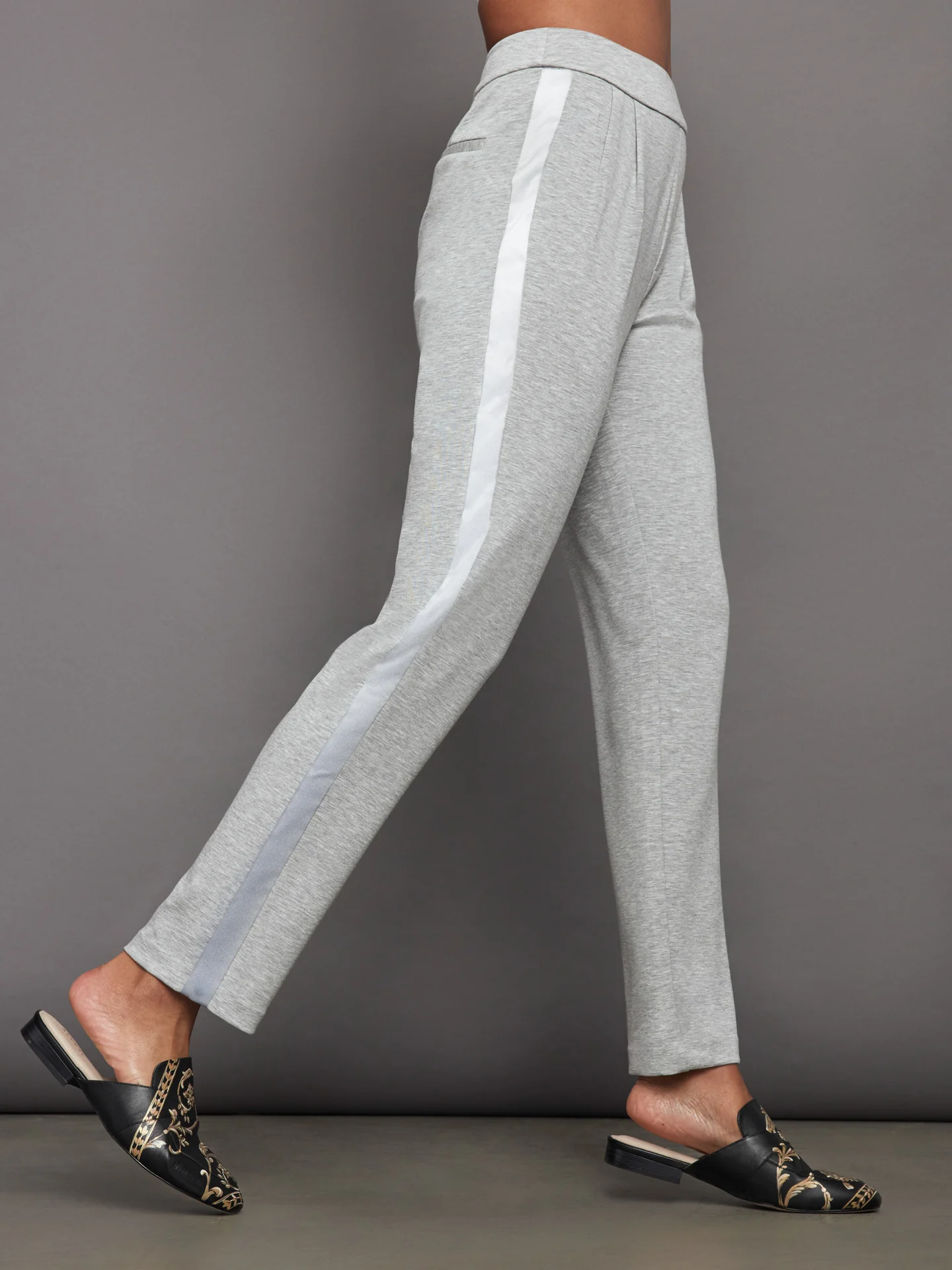 Tuxedo Pant - Heather Grey - Image 2